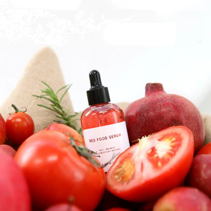 Антивікова сироватка з колагеном і гібіскусом Graymelin Red Food Serum 50 мл купити в Україні 2