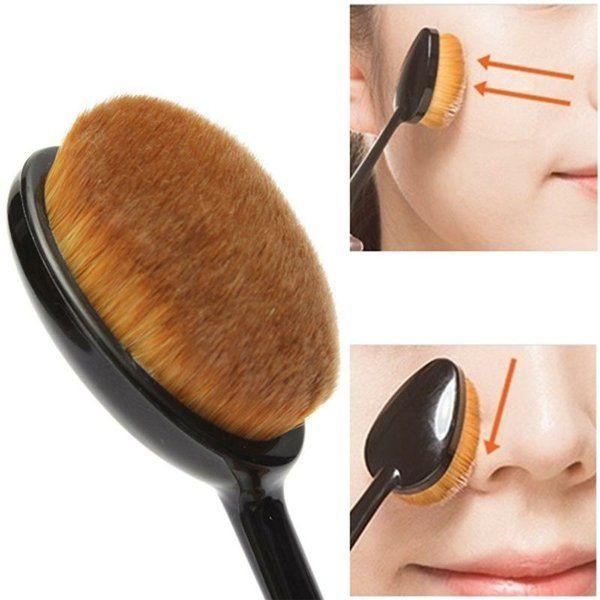 Щеточка для нанесения тональной основы CORINGCO Pro Skin-adhering Foundation Brush купить в Украине 2