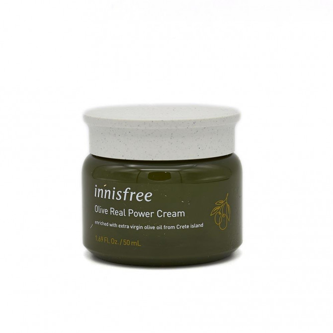 Интенсивно питающий крем для лица с оливковым маслом, Innisfree, Olive Real Power Cream Ex, 50 мл купить в Украине Интенсивно питающий крем для лица с оливковым маслом, Innisfree, Olive Real Power Cream Ex, 50 мл купить в Украине