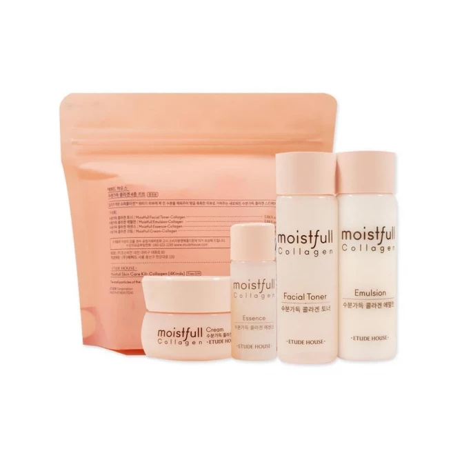 Набор увлажняющих средств с коллагеном (тонер, эмульсия), ETUDE HOUSE, Moistfull Collagen Skin Care Set купить в Украине Набор увлажняющих средств с коллагеном (тонер, эмульсия), ETUDE HOUSE, Moistfull Collagen Skin Care Set купить в Украине