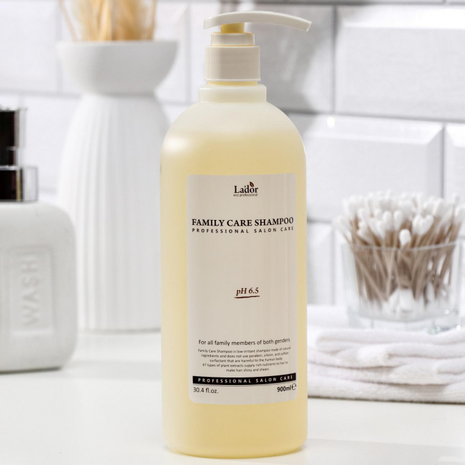 Шампунь с экстрактом чайного дерева для всей семьи Lador Family Care Shampoo 900 мл купить в Украине 2