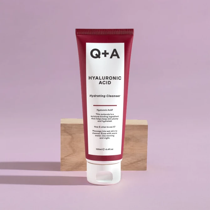 Гель для умывания с гиалуроновой кислотой Q+A Hyaluronic Acid Cleansing Gel 125 мл купить в Украине 3