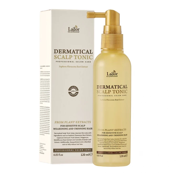 Оздоравливающий тоник для кожи головы и волос Lador Dermatical Scalp Tonic 120 мл купить в Украине