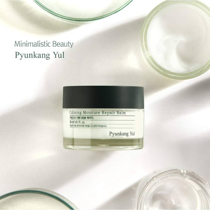 Заспокійливий та зволожуючий бальзам для обличчя Pyunkang yul Calming Moisture Repair Balm 30 мл купити в Україні 4
