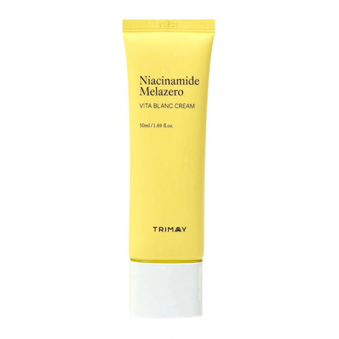 Крем що освітлює з ніацинамідом і вітамінним комплексом Trimay Niacinamide Melazero Vita Blanc Cream 50 мл купити в Україні