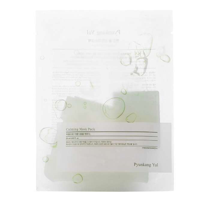 Успокаивающая тканевая маска с центеллой и чайным деревом, Pyunkang Yul, Calming Mask Pack купить в Украине Успокаивающая тканевая маска с центеллой и чайным деревом, Pyunkang Yul, Calming Mask Pack купить в Украине