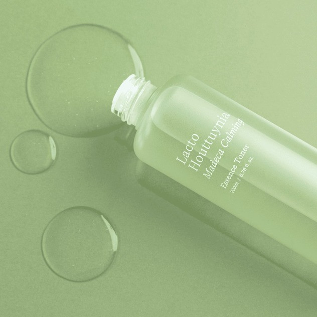 Заспокійливий тонер-есенція з центелою та пробіотиками Trimay Lacto Houttuynia Madeca Calming Toner 200 мл купити в Україні 2