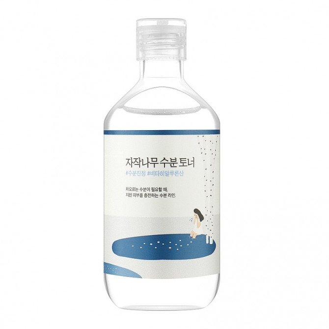 Зволожуючий тонер з березовим соком та гіалуроновою кислотою ROUND LAB Birch Juice Moisturizing Toner 300 мл купити в Україні