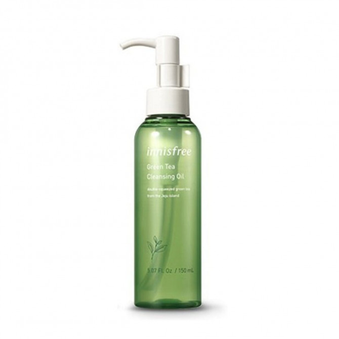 Гидрофильное масло с зеленым чаем, Innisfree, Green Tea Cleansing Oil, 150 мл купить в Украине Гидрофильное масло с зеленым чаем, Innisfree, Green Tea Cleansing Oil, 150 мл купить в Украине