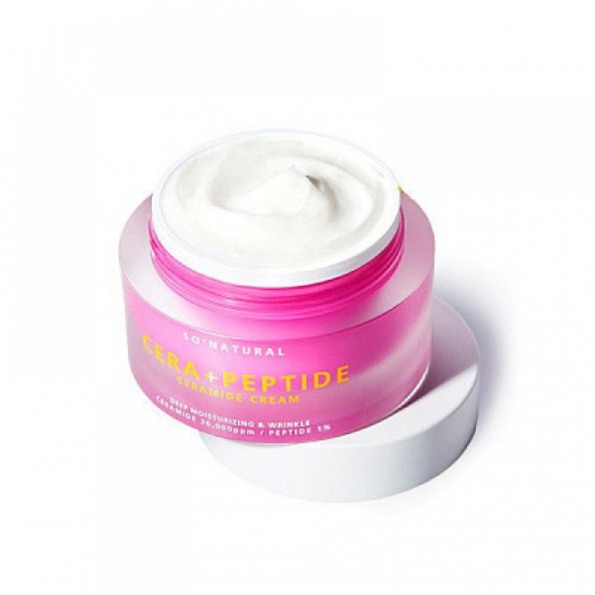 Антивіковий крем з керамідами і пептидами So Natural Cera + Peptide Ceramide Cream 50 мл купити в Україні