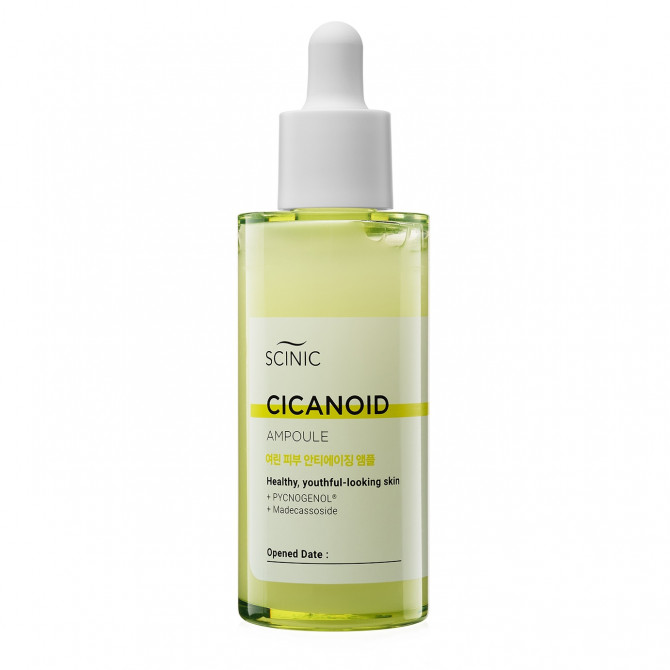 Антивозрастная сыворотка с экстрактом центеллы, Scinic, Cicanoid Ampoule, 50 мл купить в Украине Антивозрастная сыворотка с экстрактом центеллы, Scinic, Cicanoid Ampoule, 50 мл купить в Украине