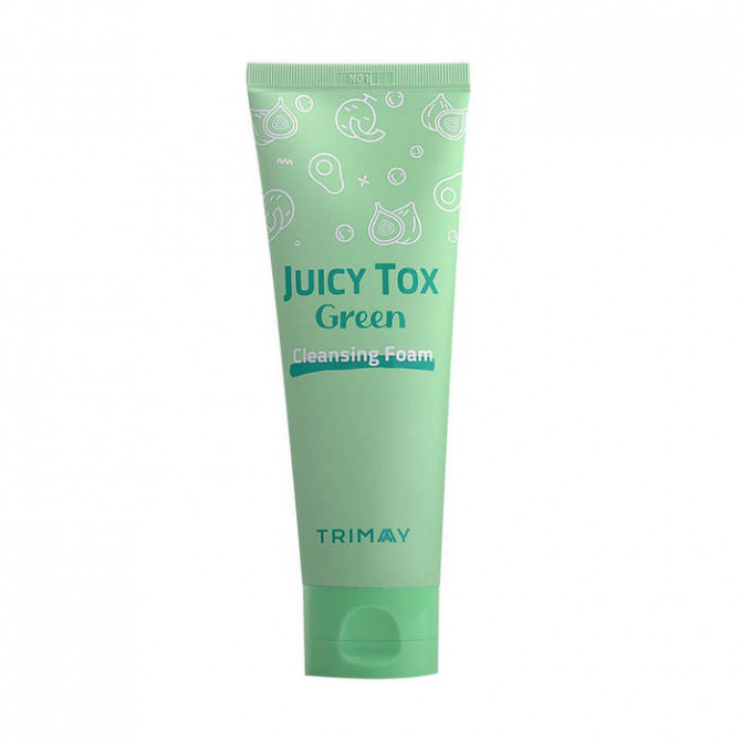 Пенка с экстрактом авокадо, TRIMAY, Juicy Tox Green Cleansing Foam, 120 мл купить в Украине Пенка с экстрактом авокадо, TRIMAY, Juicy Tox Green Cleansing Foam, 120 мл купить в Украине