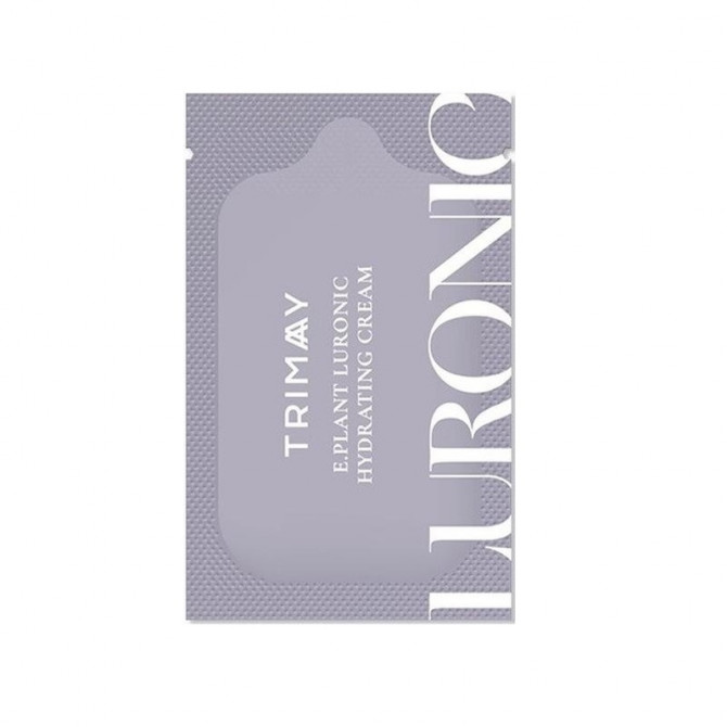 Зволожуючий крем на основі баклажану та гіалуронової кислоти Trimay E.Plant Luronic Hydrating Cream 1 мл (пробник) купити в Україні