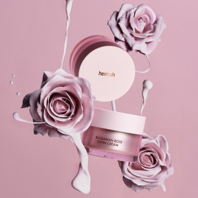 Питательный крем с экстрактом болгарской розы Heimish  Bulgarian Rose Satin Cream 55 мл купить в Украине 3
