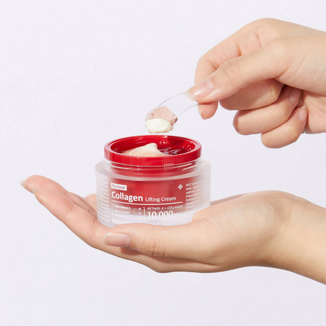 Омолаживающий крем для лица с ретинолом и коллагеном MEDI-PEEL Retinol Collagen Lifting Cream 50 мл купить в Украине 3