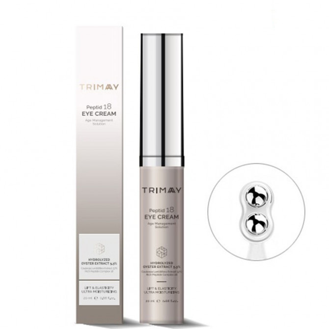 Антивозрастной крем для век с комплексом пептидов, Trimay, Peptide 18 Eye Cream, 20 мл купить в Украине Антивозрастной крем для век с комплексом пептидов, Trimay, Peptide 18 Eye Cream, 20 мл купить в Украине