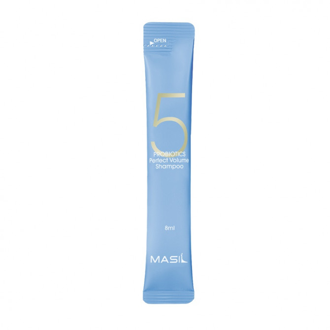 Шампунь для объема волос с пробиотиками Masil 5 Probiotics Perfect Volume Shampoo 8 мл купить в Украине