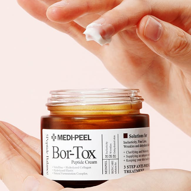 Ліфтінг-крем з пептидним комплексом MEDI-PEEL Bor-Tox Peptide Cream Bor-Tox Peptide Cream 1 мл купити в Україні 3