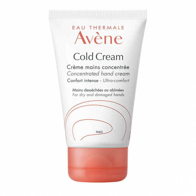 Восстанавливающий крем для рук Avene Eau Thermale Cold Cream Concentrated Hand Cream 50 мл купить в Украине