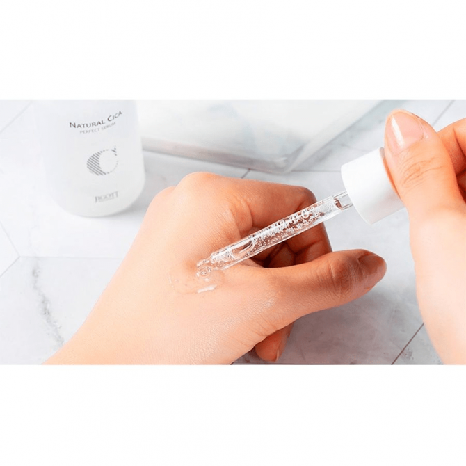 Успокаивающая сыворотка для лица с центеллой JIGOTT Natural Cica Perfect Serum 50 мл купить в Украине 2