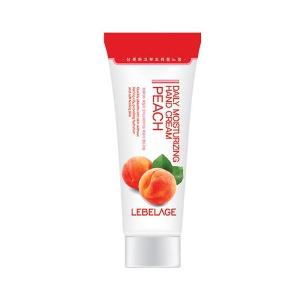 Зволожуючий крем для рук з екстрактом персика LEBELAGE Daily Moisturizing Hand Cream Peach 100 мл купити в Україні