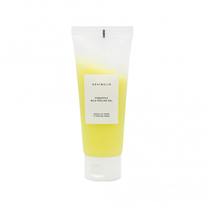 М'який пілінг-скатка з екстрактом ананаса Graymelin Pineapple Mild Peeling Gel 100 мл купити в Україні 2