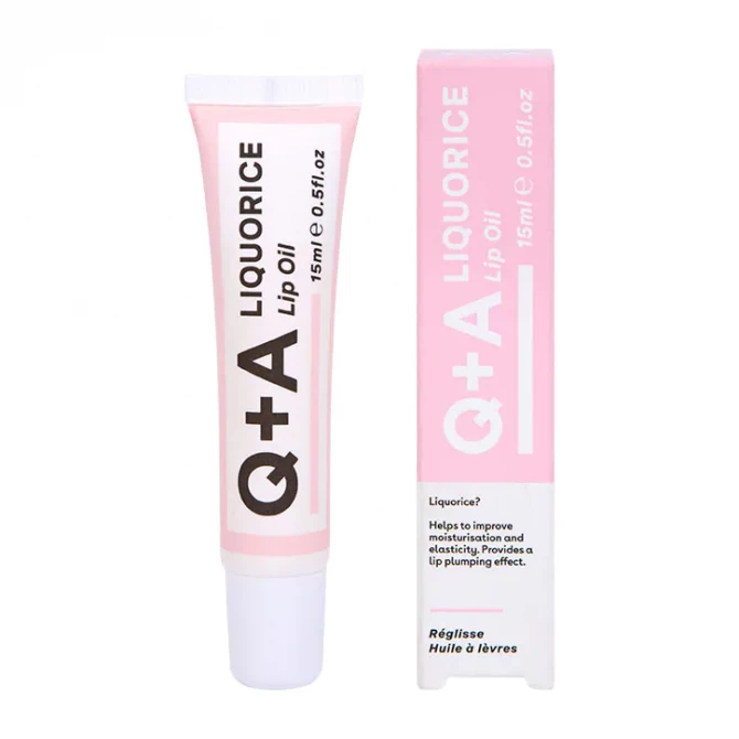 Олія для губ з лакрицею Q+A Liquorice Lip Oil 15 мл купити в Україні 4