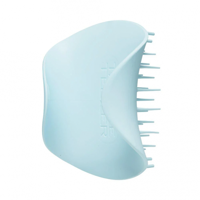 Щетка для массажа головы голубая Tangle Teezer The Scalp Exfoliator and Massager Coastal Blue купить в Украине 3