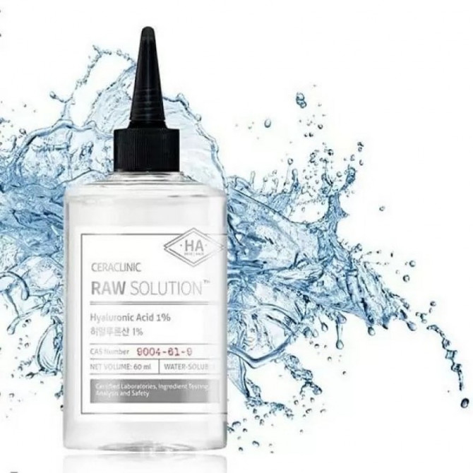Увлажняющая сыворотка с гиалуроновой кислотой CERACLINIC Raw Solution Hyaluronic Acid 1% 60 мл купить в Украине 2