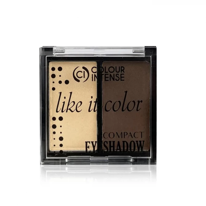 Компактные тени для век оттенки коричневого Colour Intense Like It Color Compact Eye Shadow 201 15 г купить в Украине