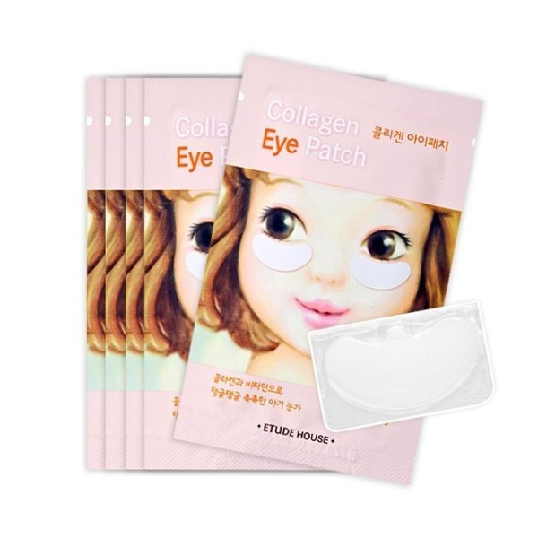 (СРОК ДО 11.02.22) Патчи для глаз с коллагеном, ETUDE HOUSE, Collagen Eye Patch, 2 патча купить в Украине (СРОК ДО 11.02.22) Патчи для глаз с коллагеном, ETUDE HOUSE, Collagen Eye Patch, 2 патча купить в Украине