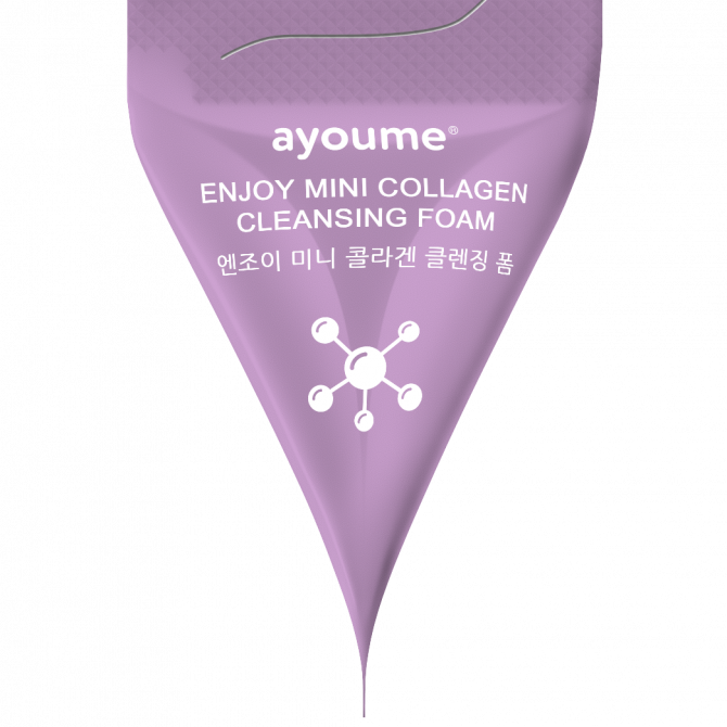 Пенка для умывания с коллагеном, AYOUME, Enjoy Mini Collagen Cleansing Foam, 3 г купить в Украине Пенка для умывания с коллагеном, AYOUME, Enjoy Mini Collagen Cleansing Foam, 3 г купить в Украине
