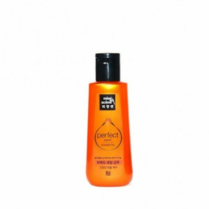 Шампунь для поврежденных волос 7 масел, MISE EN SCENE, Perfect Serum Golden Morocco Argan Oil Original Shampoo, 140 мл купить в Украине Шампунь для поврежденных волос 7 масел, MISE EN SCENE, Perfect Serum Golden Morocco Argan Oil Original Shampoo, 140 мл купить в Украине