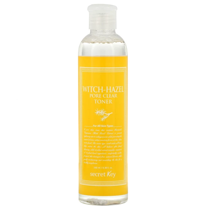 Очищающий тонер с экстрактом гамамелиса Secret Key Wichhazel Pore Clear Toner 248 мл купить в Украине
