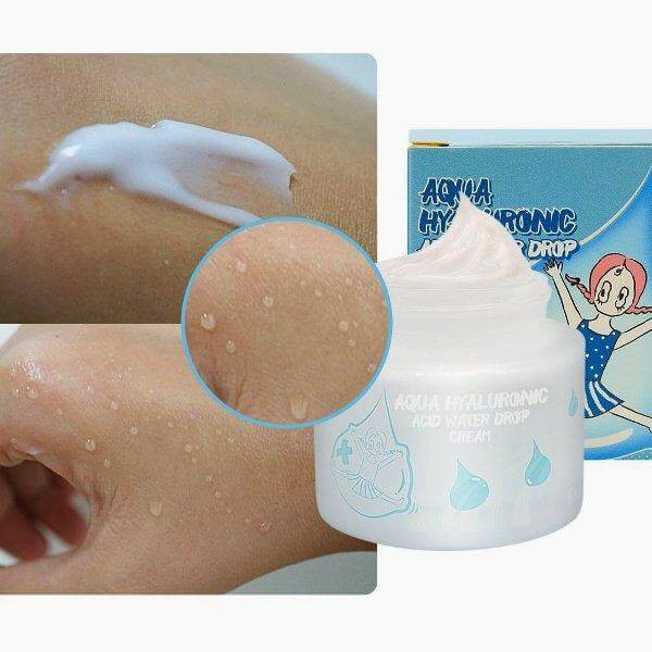 Зволожуючий крем-гель з гіалуронової кислотою Elizavecca Aqua Hyaluronic Acid Water Drop Cream 50 мл купити в Україні 3