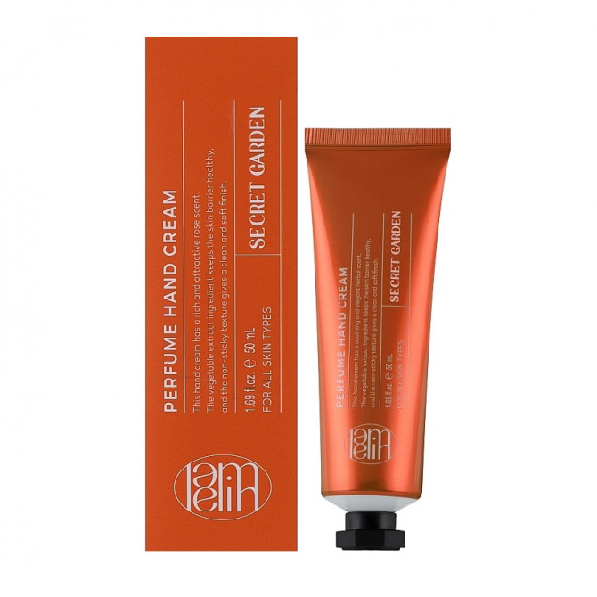 Парфюмированный крем для рук с розой Lamelin Perfume Hand Cream Secret Garden 50 мл купить в Украине