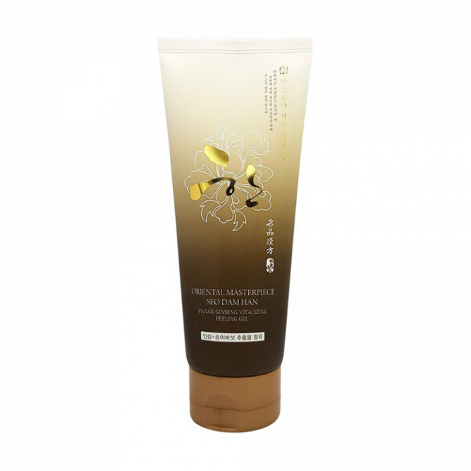 Пилинг-гель с женьшенем, 3W CLINIC, SEO DAM HAN Panax Ginseng Vitalizing Peeling Gel, 180 г купить в Украине Пилинг-гель с женьшенем, 3W CLINIC, SEO DAM HAN Panax Ginseng Vitalizing Peeling Gel, 180 г купить в Украине