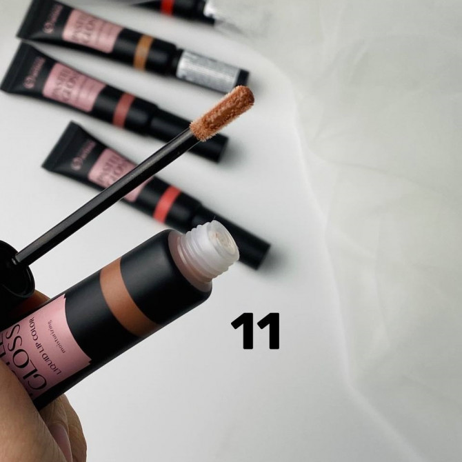 Блеск для губ бежевый Colour Intense Pastel Gloss 11 Bronze 12 мл купить в Украине 6