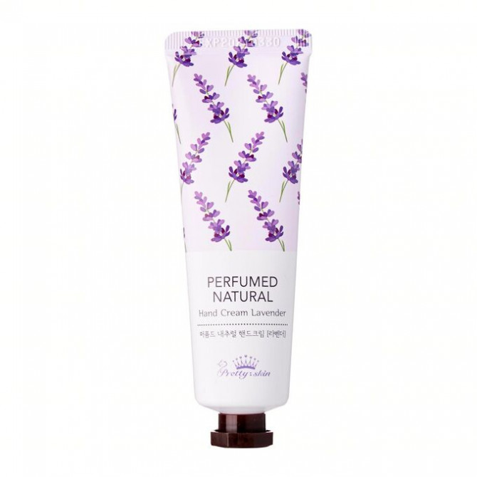 Парфюмированный крем для рук с лавандой, Pretty Skin, Perfumed Natural Hand Lavender, 30 мл купить в Украине Парфюмированный крем для рук с лавандой, Pretty Skin, Perfumed Natural Hand Lavender, 30 мл купить в Украине
