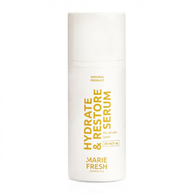 Сироватка для зволоження та відновлення шкіри Marie Fresh Cosmetics Hydrate & Restore Serum 30 мл купити в Україні 2