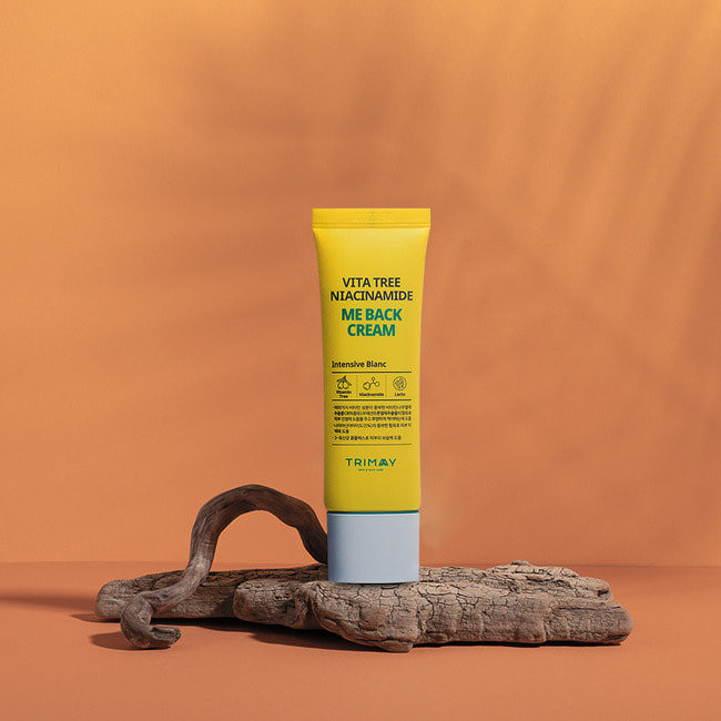 Освітлюючий крем з ніацинамідом і обліпихою Trimay Vita Tree Niacinamide Me Back Cream 50 мл купити в Україні 2