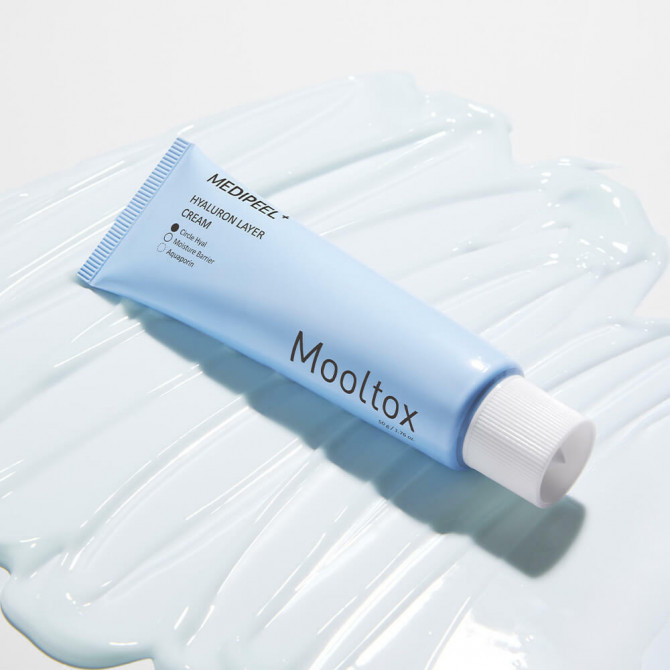 Крем для обличчя для підвищення еластичності шкіри MEDI-PEE Hyaluronic Acid Layer Mooltox Cream 50 г купити в Україні 2