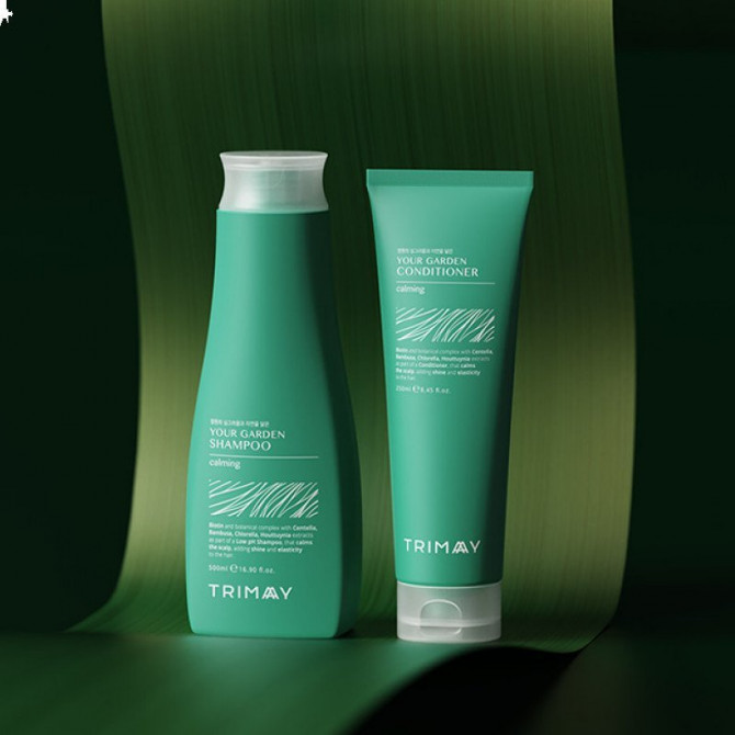 Освежающий кондиционер с центеллой для жирных волос Trimay Your Garden Conditioner 250 мл купить в Украине 2
