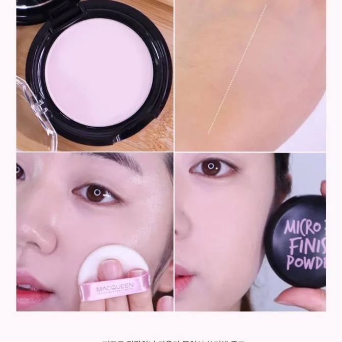 Компактная пудра MACQUEEN NEW YORK Micro Fit Finish Powder 9 г купить в Украине 3