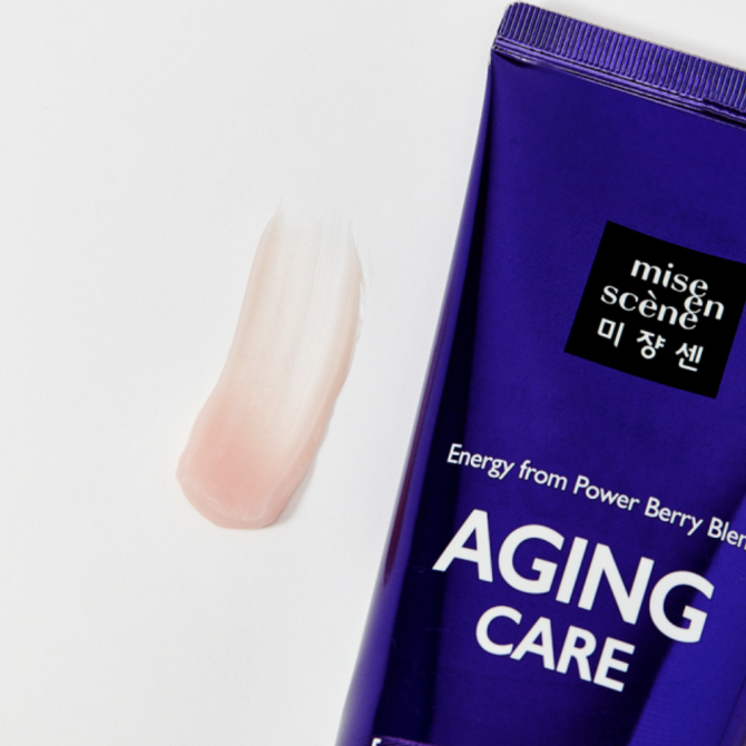 Антивозрастная маска для силы и здоровья волос MISEENSCENE Aging Care Treatment 180 мл купить в Украине 3