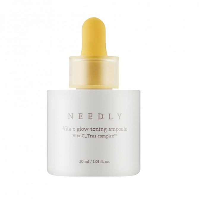 Тонізуюча сироватка вітаміном С для сяяння шкіри Needly Vita C glow toning ampoule 30 мл купити в Україні