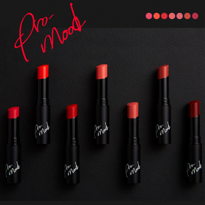 Матовая губная помада Ottie Promood  Lipstick Cashmere Matte #01 Modish Pink купить в Украине 2