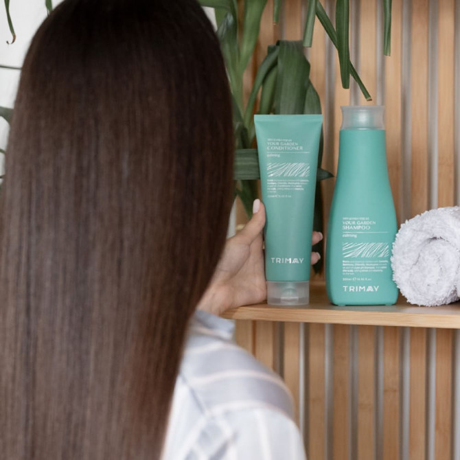 Безсульфатний біотиновий шампунь із центелою Trimay Your Garden Shampoo 120 мл купити в Україні 2