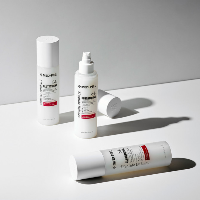 Тонер що освітлює з глутатіоном MEDI-PEEL Bio-Intense Glutathione White Silky Toner 180 мл купити в Україні 4