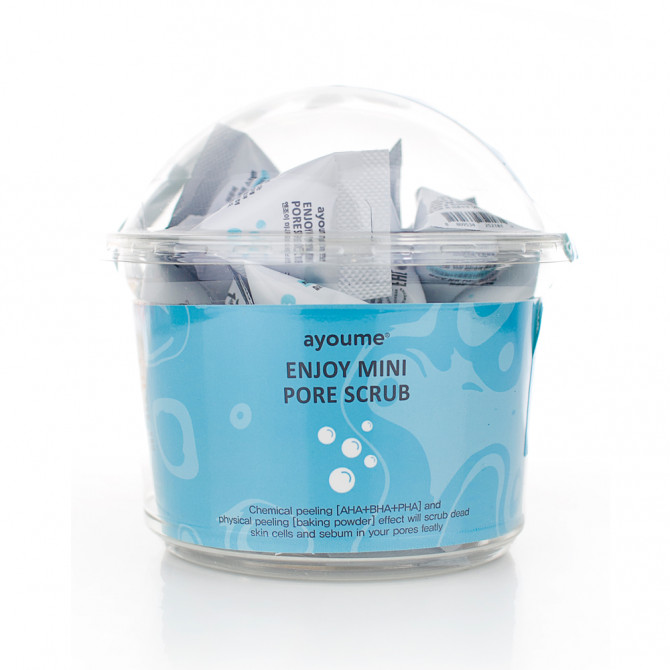 Скраб із содою для очищення пор AYOUME Enjoy Mini Pore Scrub 3 г купити в Україні 2